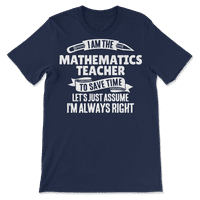 Matematička majica nastavnika - naravno da sam sjajan