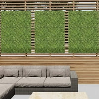 Suncos Depot umjetna zelena čajna ograda ploča za ogradu zeleni zid vjetrobransko staklo zaslon za zaštitu