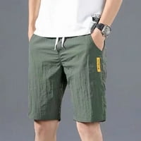 Ljetne muške ležerne hlače na otvorenim hlačama Sportsko vježbanje Pješačenje na plaži na plaži Green 3xl