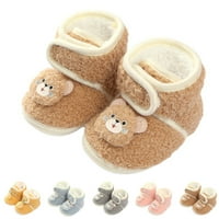 Obuće za bebe Zimske djece cipele za djecu i djevojke ravne pamučne cipele kukasto petlje topla i udobna