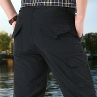 jjayotai muške hlače čišćenje muški ljetni novi stil vanjski brz sušenje prozračnih sportskih pantalona Sportska pantska bljeskalica, crne boje