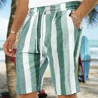 Zeleni golf kratke hlače muškarci mens cacris casual lagane kratke hlače sa kratkim pojasom elastičnog