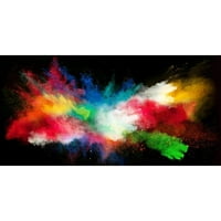 Artzfolio Colorful puder Splash D O PEEL & Stick Vinil zidna naljepnica