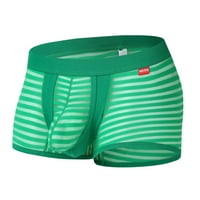Advoicd Muški bokseri Donje rublje Muške hlače za vruće vremenske muškarce Veliki zeleni XL