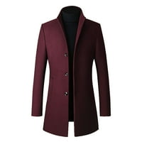 Pedort muške jakne modna modna casual jesen i zimska kontrastna jakna gusta pamučna jakna, 3xl