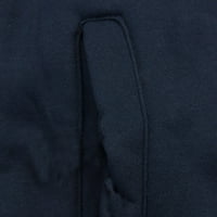 Hoodies Frehsky za žene Žene modne cvjetne jakne sa zatvaračem Zipper džepni dugi rukav kaput sa dugim rukavima Zip up houde ženske mornarice