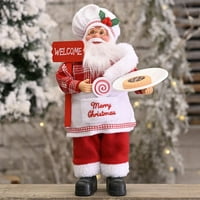 Santa Claus Plish Huggers Božićna dekoracija, Santa Claus Figurine Slatka lutka Dječji igračka Dječji