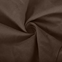 Jerdarske hlače Modni ženski proljetni i ljetni svestrani široki noga pamučni posteljina elastična struka