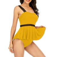 Žene štampanje dva tanka seksi push-up jastučića kupaći kostim kupaćim odjećom