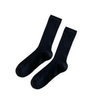 Simu ženske čarape meke tople zimske žene tanke vertikalne prugaste pamučne snimke Socks čarape čarape