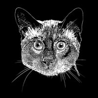 MUŠKA MAJICA ART MAJICA - Sijamska mačka