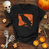 Žene Halloween Outfit Halloween Retro Grimace Ispiši labav muški i ženski pulover s kratkim rukavima Top Sudadera Halloween Mujer