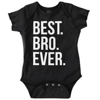 Najbolji brat ikad brat relativni porodični bodysuit Jumper Boys novorođenčad beba Brisco marke 24m