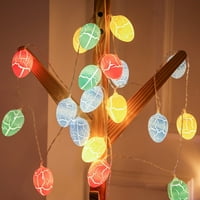 Visland Uskršne ukrase, Uskršnji ukrasi jaja bajke, solarna energija String Svjetla za zabavu za spavaću