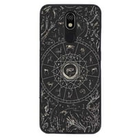 Zodijak-telefon, deginirani za LG K Case Muške žene, fleksibilan silikonski udarni futrov za LG K40