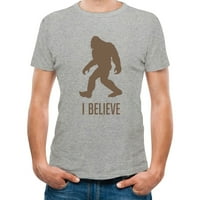 TStars Muške - Bigfoot vjerujem da je majica x-velika siva