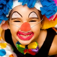Red Klovn nosa Smiješne škakljive igračke Halloween Party Cosplay Prop