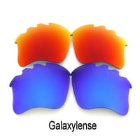 Galaxy zamjenske sočive za jaknu od oakley flak xlj odzračena crvena i plava boja uvab