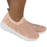 Aaimomet White Tenisice za žene koje trče tkanine Ženske ženske dame sportske mrežice prozračne cipele Ženske, narančaste 10