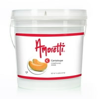 Amoretti - Cantaloupe Spoj Oz - Prirodni okusi, polica stabilna čak i nakon otvaranja, certificirani košer, TTB odobren, savršen za pečenje aplikacija i pića