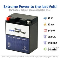 Zipp baterija ytx14ah-bs baterija za polaris rzr 2012