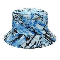 PJTEWAWE kašika šešira kamuflažna ženska jesen i zimski tiskani ribar mas mens sve utakmice Travel Tie Dye Pot kapu
