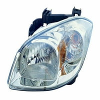 Kompatibilna zamjenska lampa za glavu lijevo bočno Smokey kućište sa BRKT Clear Lens HQ za Chevrolet Cobalt 2005-