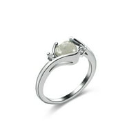 Do 65% popusta na AMLBB prstenove za žene Opal prstena za žene Opal Bijeli kamen ručni ručni prsten za prsten za prsten Obećaj prsten Elegantni poklon za damu na klirensu