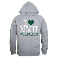 Ljubav Nmu Northern Michigan University Wildcats Dukserica Crna X-velika