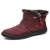 Ženske zimske čizme za snijeg Arch Support vanjski topljivi čizme za gležnjeve patentne cipele s pogonom