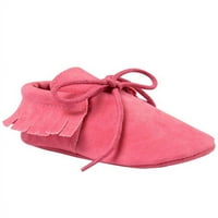 Lavaport novorođene dječake djevojke mokasinske cipele Fringe mekane kože neklizajuće cipele za obuću