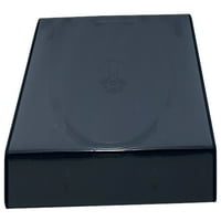 CHECKOUTSTORE PREMIUM Standard Crni dvostruki DVD slučajevi