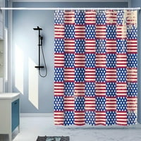 Kupatilo za zavjese Američka nezavisnost Dnevna zvijezda Starpled banner zavjesa za tuširanje kupaonica