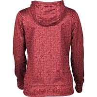 Ženska crvena Winston-Salem State ovs baka pulover hoodie