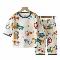SDJMA crtani mali toddler opušteni fit pamuk Pajama set, komad, veličine 12m-13y