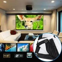 Topumt Prijenosni sklopivi ekran projektora 16: HD vanjski kućni kino Kazalište 3D film