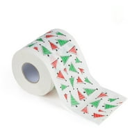 Početna Santa Claus Bath Toalet Roll Papir Božićni materijal Xmas Decor TISKUE B Smanjeno