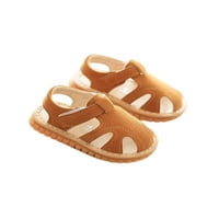 Djevojke Dječaci Ljetne sandale Komforne stanovi cipele čarobne trake plaže sandale meke jedine casual