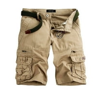 Traperice za muškarce Plaža Pantalona Ležerne prilike pantnice Pocket Cargo Kratke hlače Boja na otvorenom