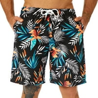 Muške 3D surfanje kratki cvjetni kratke hlače Shortwoods Hratke Hratke Muški kupaći kostimi Ljetni kupaći kostimi Brze suhe kratke hlače