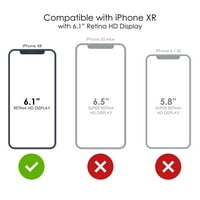 Razlikovanje Custom kožnom naljepnice Kompatibilan je s Otterbo Commuter za iPhone XR - u polju konja,