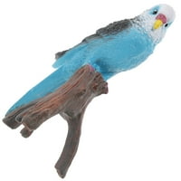 Artificial Parrot Figurine LifeLike Model Model Stojeći Kip Kip Dekorativni mali ptica model