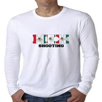 Meksiko Snimanje - Olimpijske igre - Rio - zastava Muška majica dugih rukava