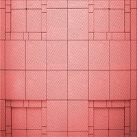 Ahgly Stroj za upotrebu u zatvorenom kvadratnom kvadratu Prelazne lake CORAL ružičasti ružičasti prostirke, 6 'kvadrat