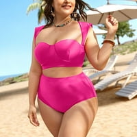 Ženski jednodijelni kupaći kupaći kostim temmy-control kupaći kupaći kostim V i kupaći kostimi - ljetna