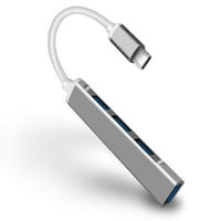 C HUB 4-port USB C HUB više port adapter za radne površine mobilnih telefona računara