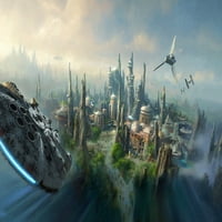 Planet Star Wars - platna ili štamparska zidna umjetnost