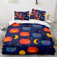 Pumpkin Duvet Poklopac teen posteljine kompleti pune za djevojčice odrasli Hallower Conforter Cover Woven 2 Poliester prekrivač