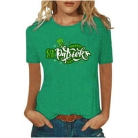 Smihono popust ljetne trendi djevojke tunika T majice za žene St. Patrick's Day Poklon modne dame bluza