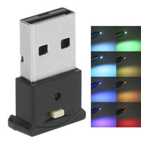 Aramo RGB ambijentna svjetlost, USB LED ambijentalne svjetlosne boje RGB dinamička promjena svjetlina Mini unutrašnjost ukrasna svjetiljka